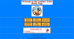 Desktop Screenshot of lumbee-tribe.org